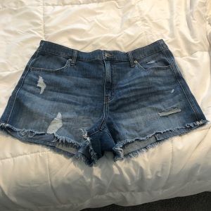 Aerie stretchy jean shorts NWT